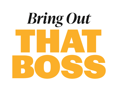 Bring out THAT BOSS logo